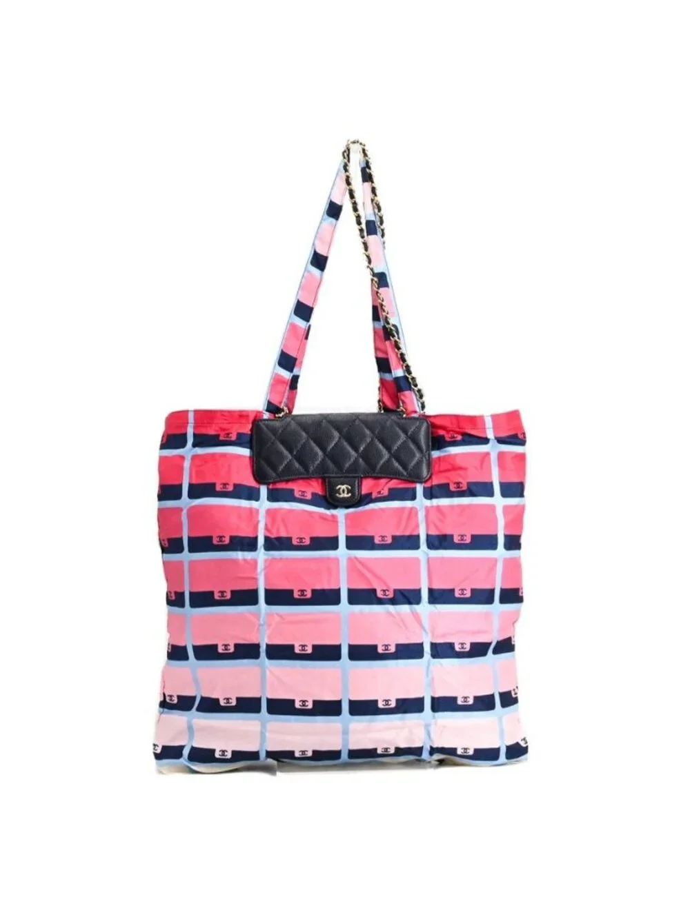Chanel Tote Eco Totes Navy - Picture 1 of 10